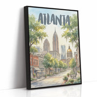 Atlanta in Watercolor