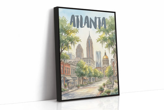 Atlanta in Watercolor