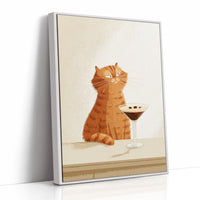 A Sip of Feline Indulgence