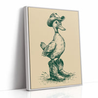 A Duck in Cowboy Boots