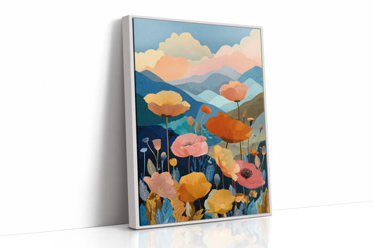Mountains Blooming with Colorful Life