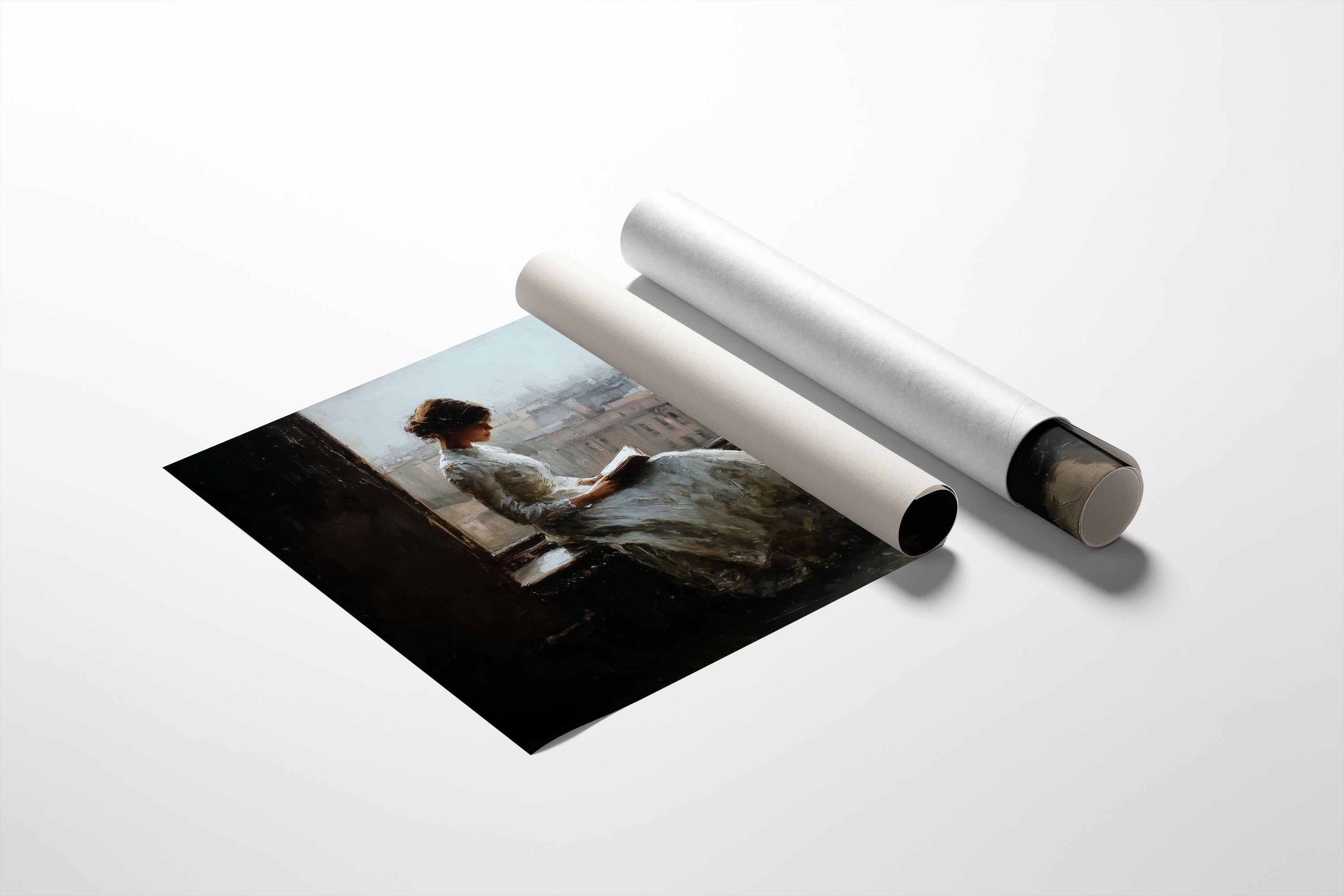 Pages Between Window Light