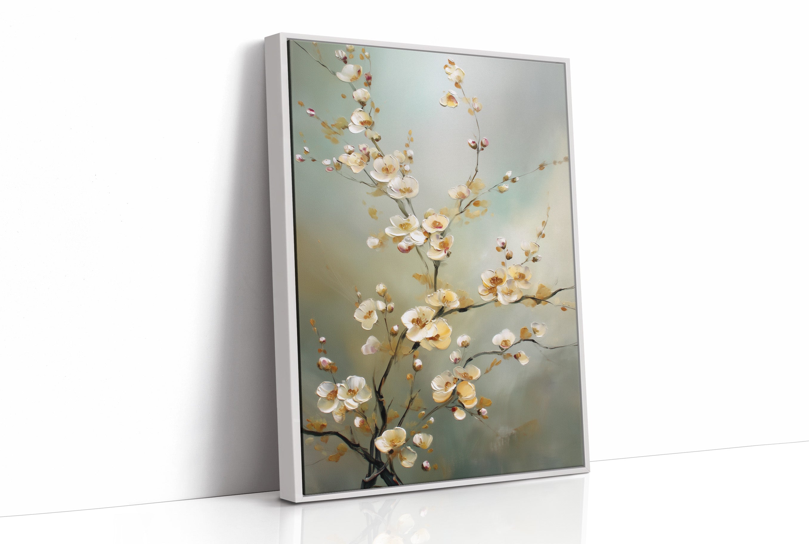 Plum Blossoms Dance In Morning Light