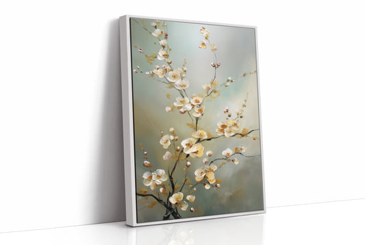 Plum Blossoms Dance In Morning Light