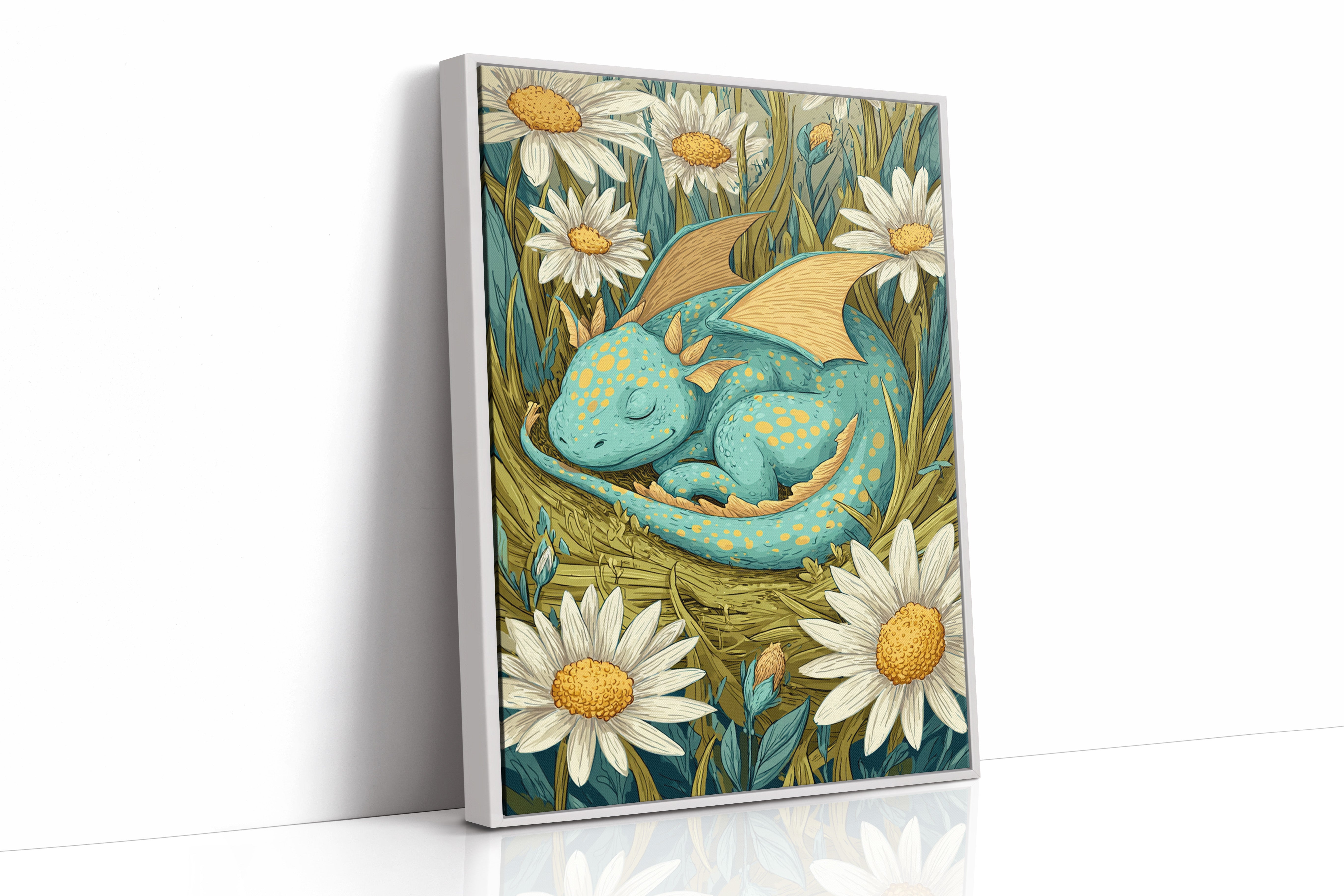 Nestled Among Daisy Dreams