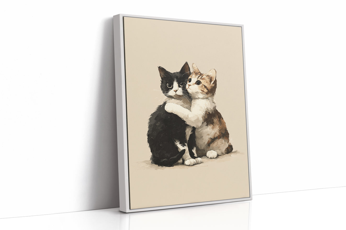 Paws Tangle in Gentle Affection