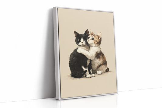 Paws Tangle in Gentle Affection