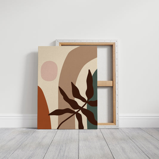 Beneath A Soft Color Canvas
