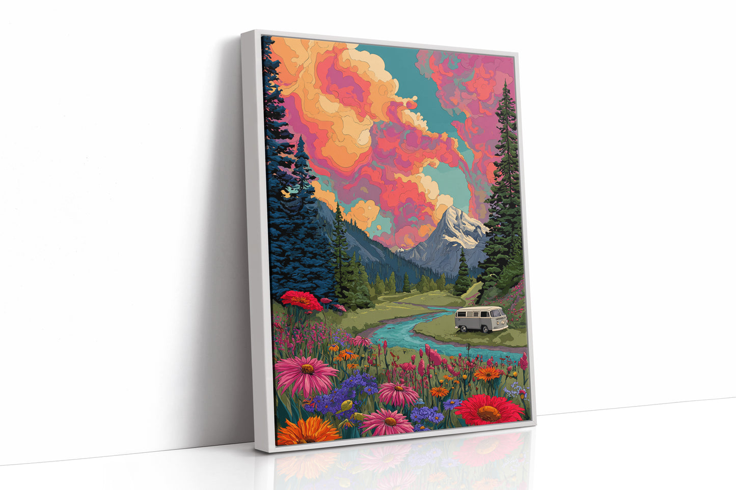 Journey Through Blossoms and Peaks