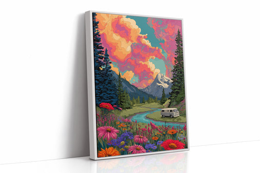 Journey Through Blossoms and Peaks