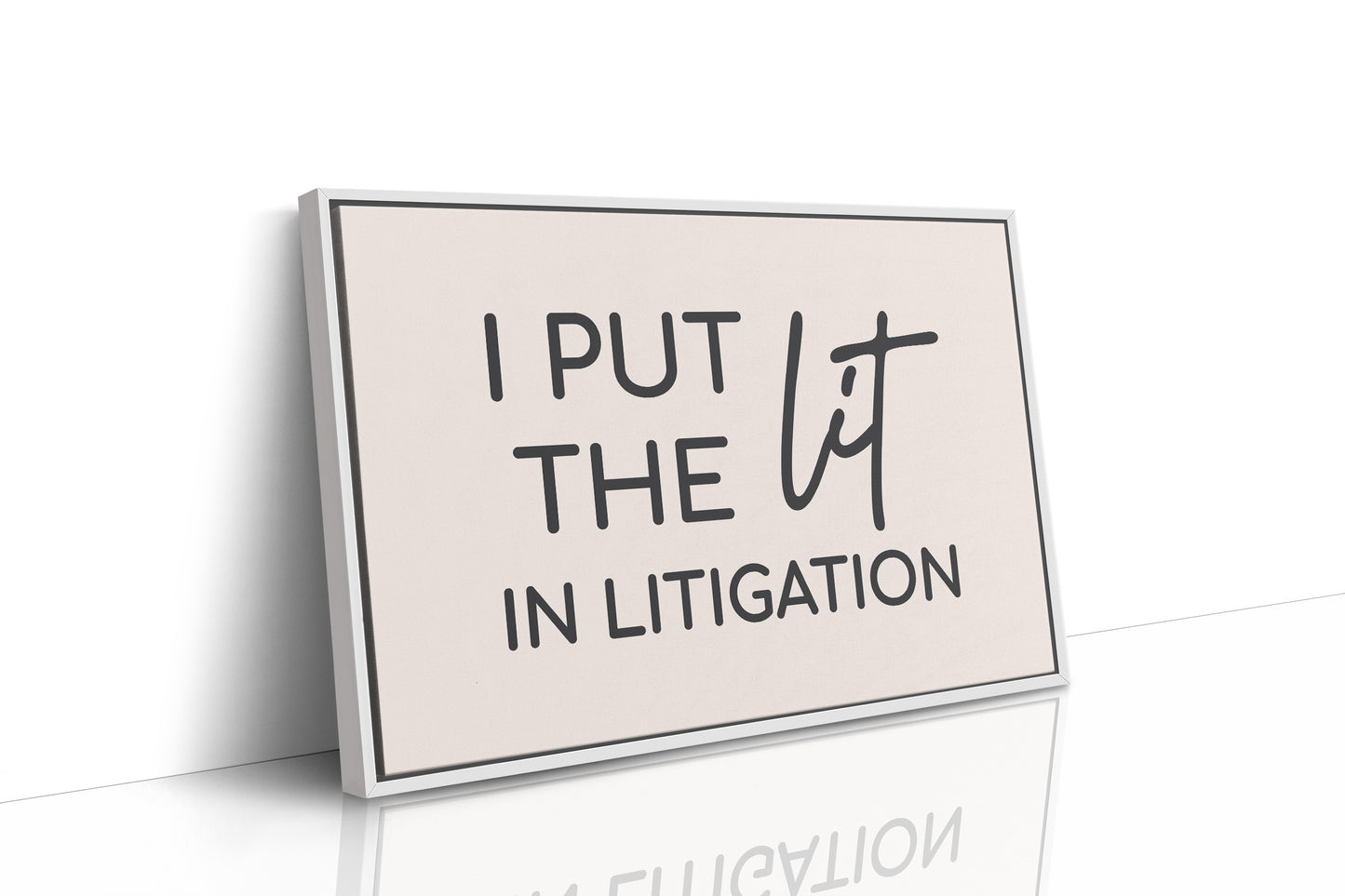 I Put The Lit In Litigation