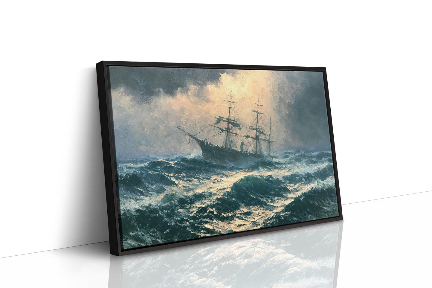 Tall Ship Against the Tempest