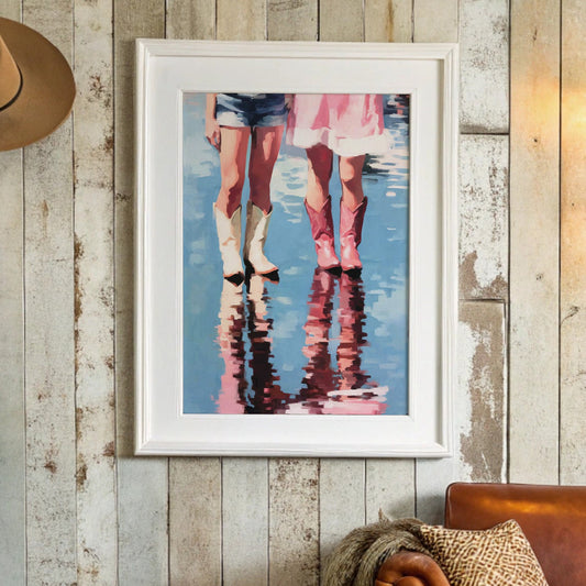 Summer Boots Ripple Blue Memories