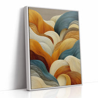 Waves Of Honey Meet Ocean Blue