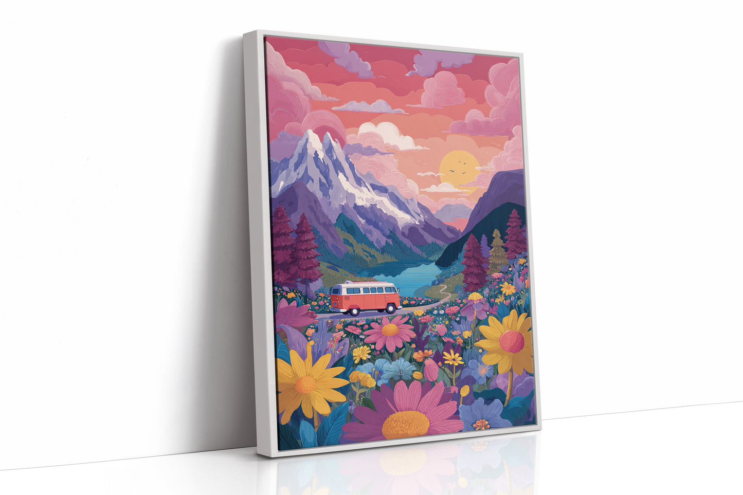Journey Through Blooming Horizons