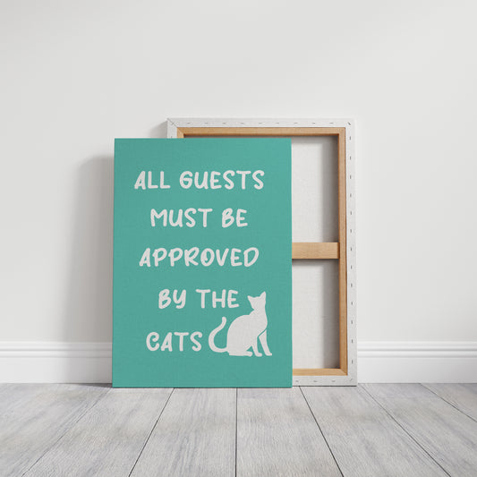 Entrance Requires Feline Approval