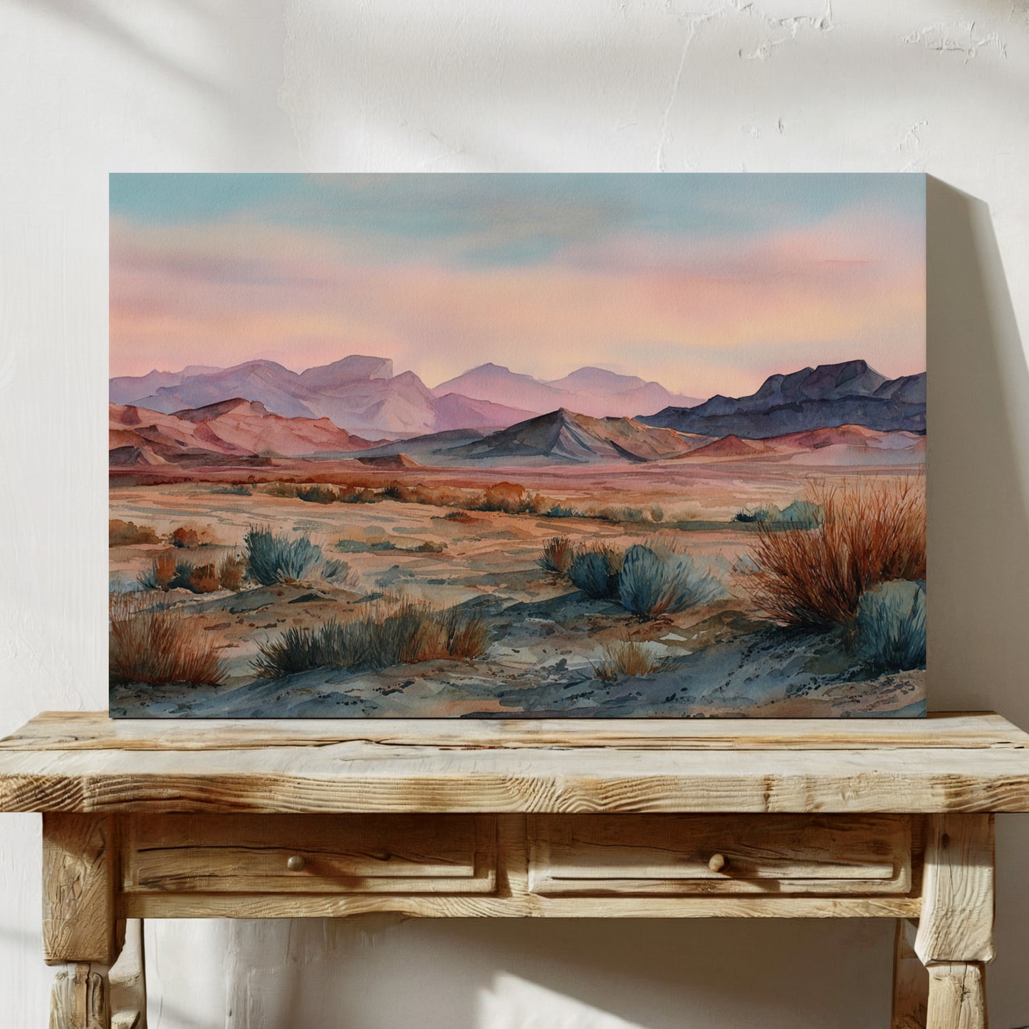 Dawn Paints The Desert's Wild Heart