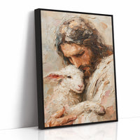 Tender Shepherd Holds The Innocent