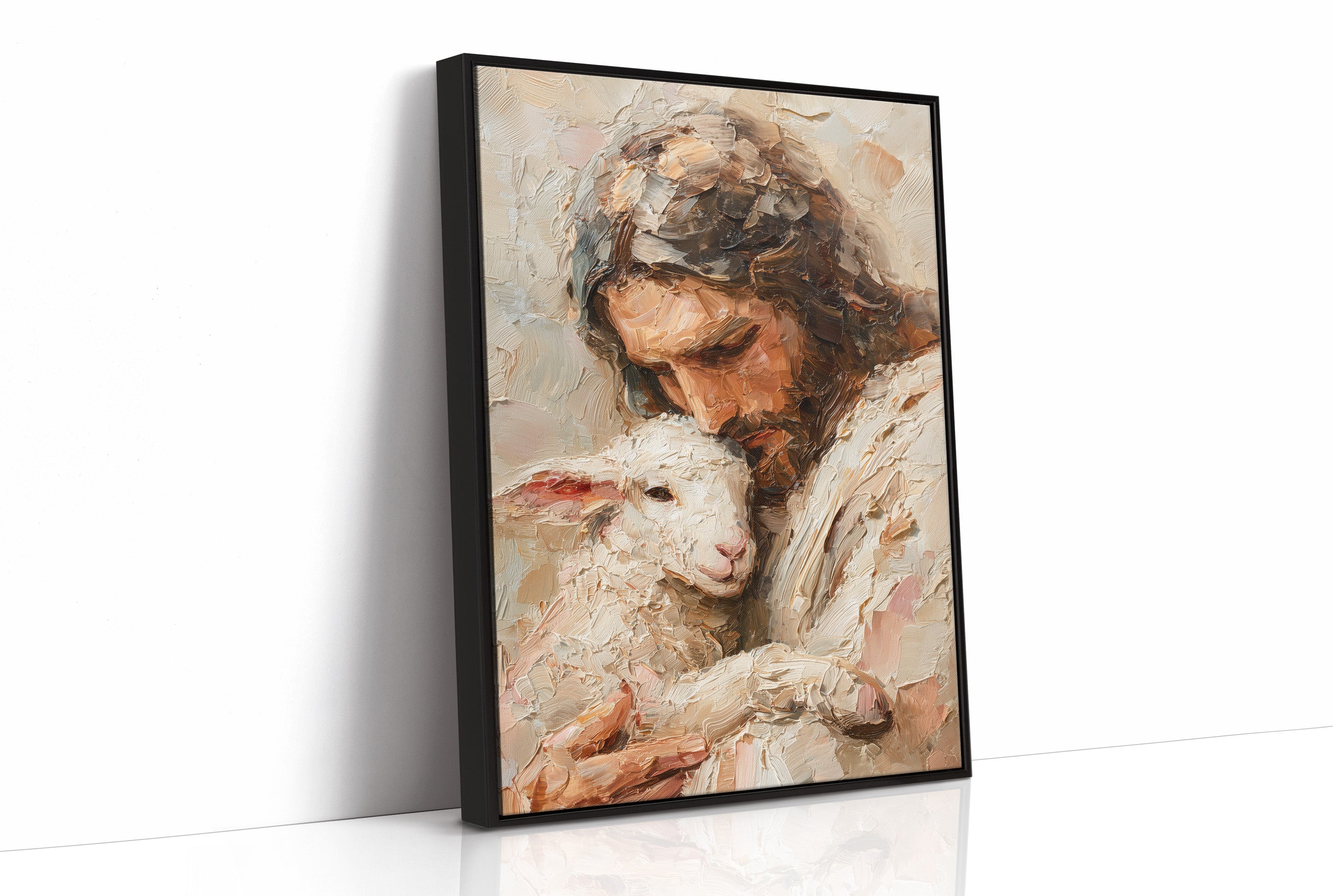 Tender Shepherd Holds The Innocent