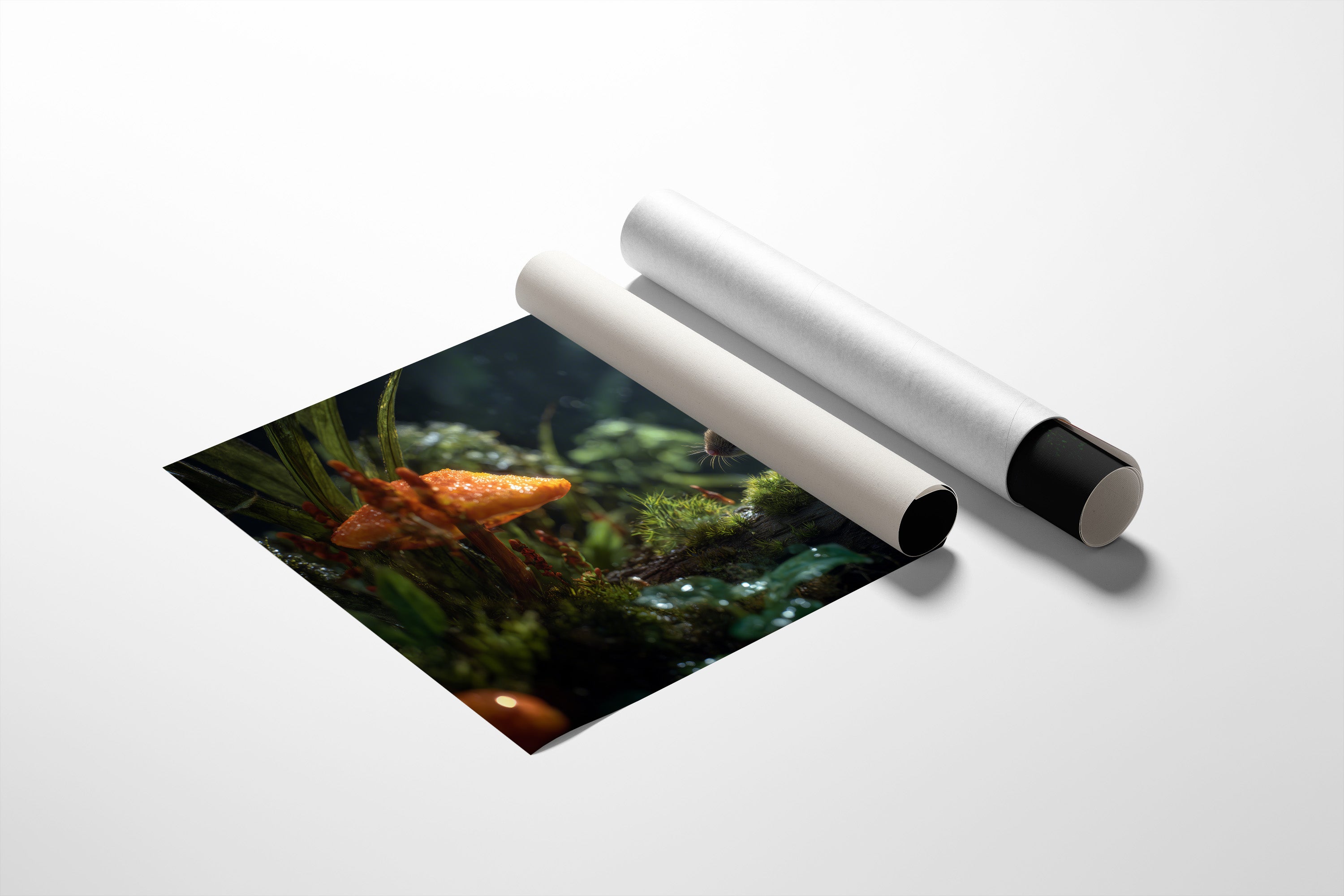 Tiny Explorer Meets Fairy Mushroom