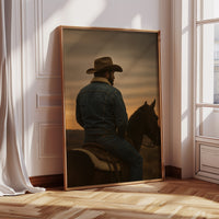 Cowboy at Dusk