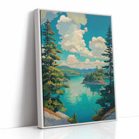 Summer Lakes Paint Wild Stories