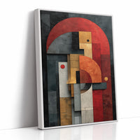 Geometric Rhythms In Rust And Steel