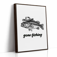 Gone Fishing Cowboy Bass