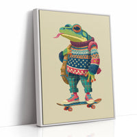 A Skateboarding Tale of Color