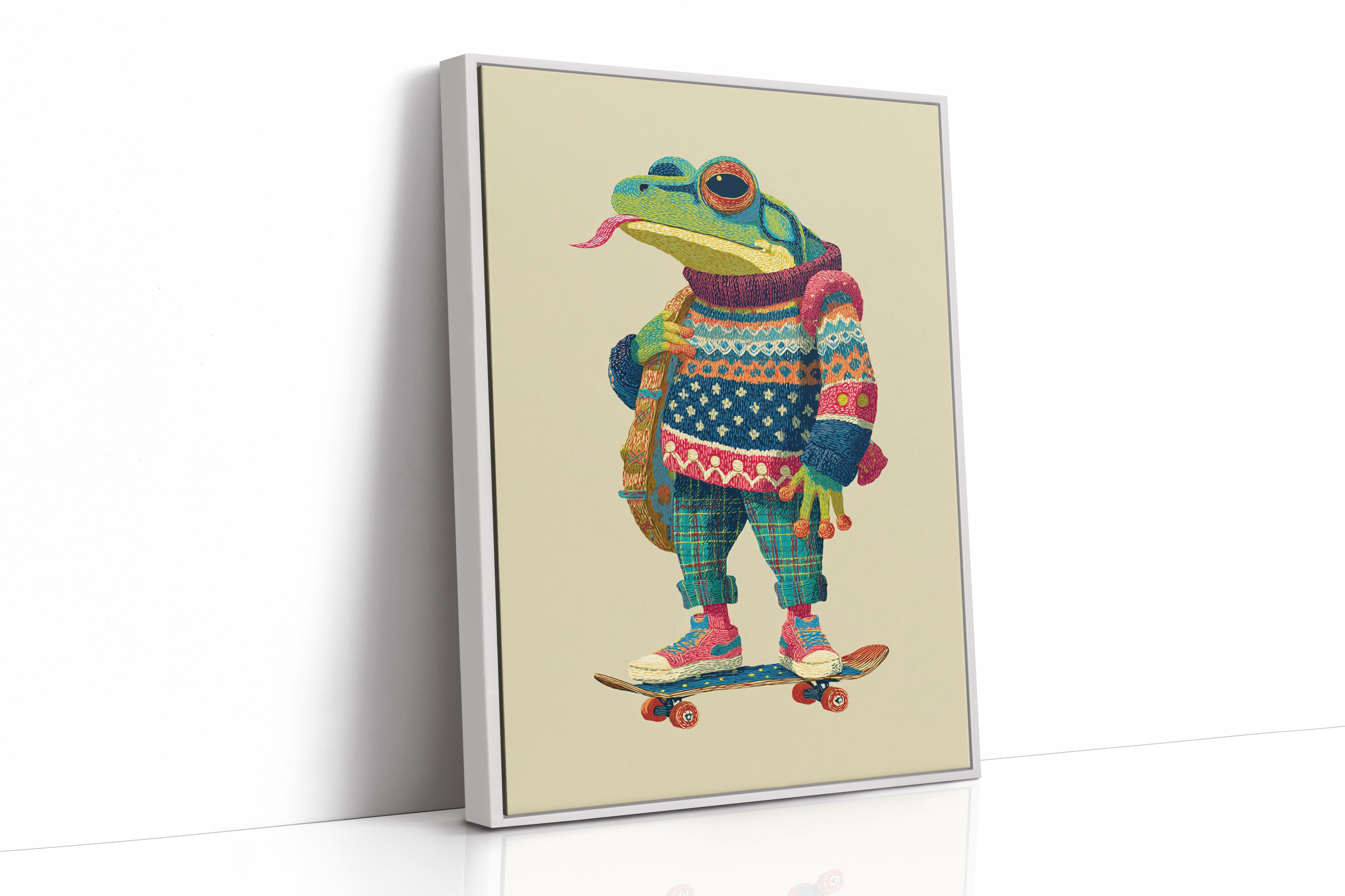 A Skateboarding Tale of Color