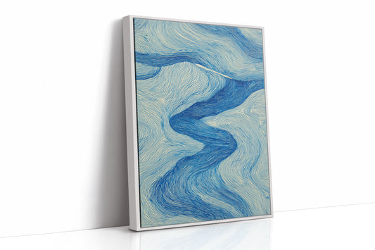 Currents of Blue and White