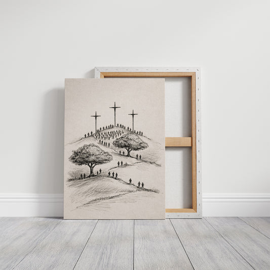 Pilgrimage Toward Three Crosses