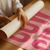 Cowgirl Up Pink Western Poster