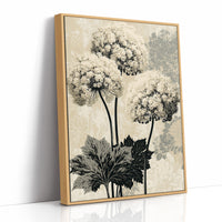 Lace Blooms in Ivory and Taupe