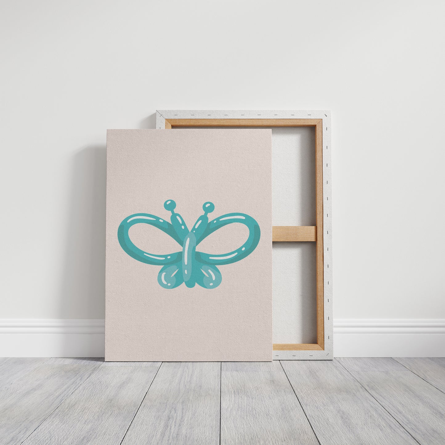 Turquoise Wings Paint Morning Fresh