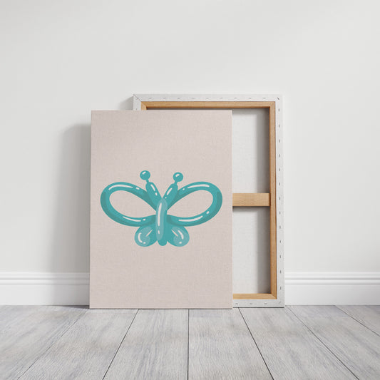 Turquoise Wings Paint Morning Fresh