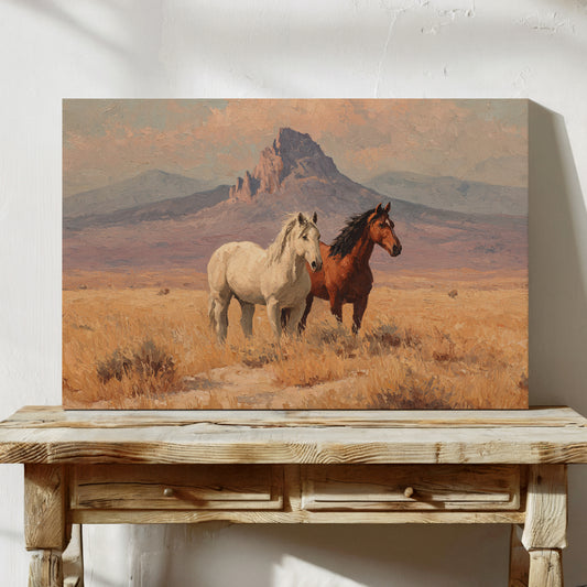 Wild Hearts Beneath Desert Peaks