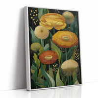 Marigolds Dance Under Starlit Garden