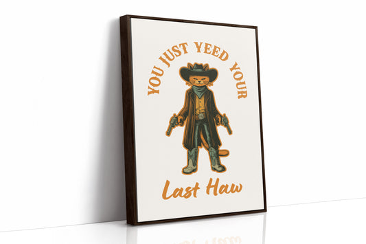 Last Haw Cowboy Cat