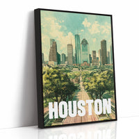 Houston, Riso Print