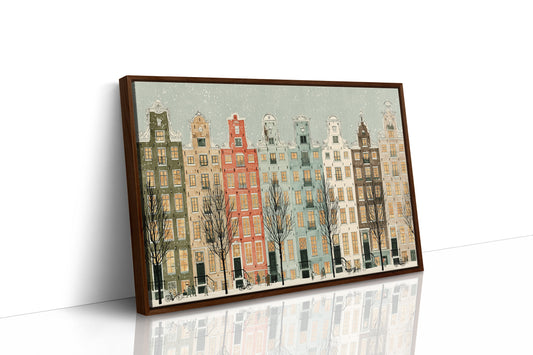 Amsterdam Gables in Snow