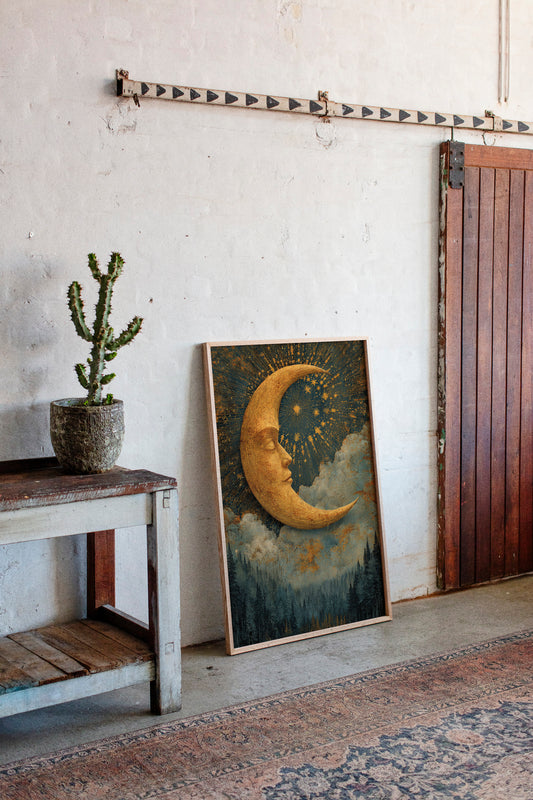 The Moon's Silent Serenade