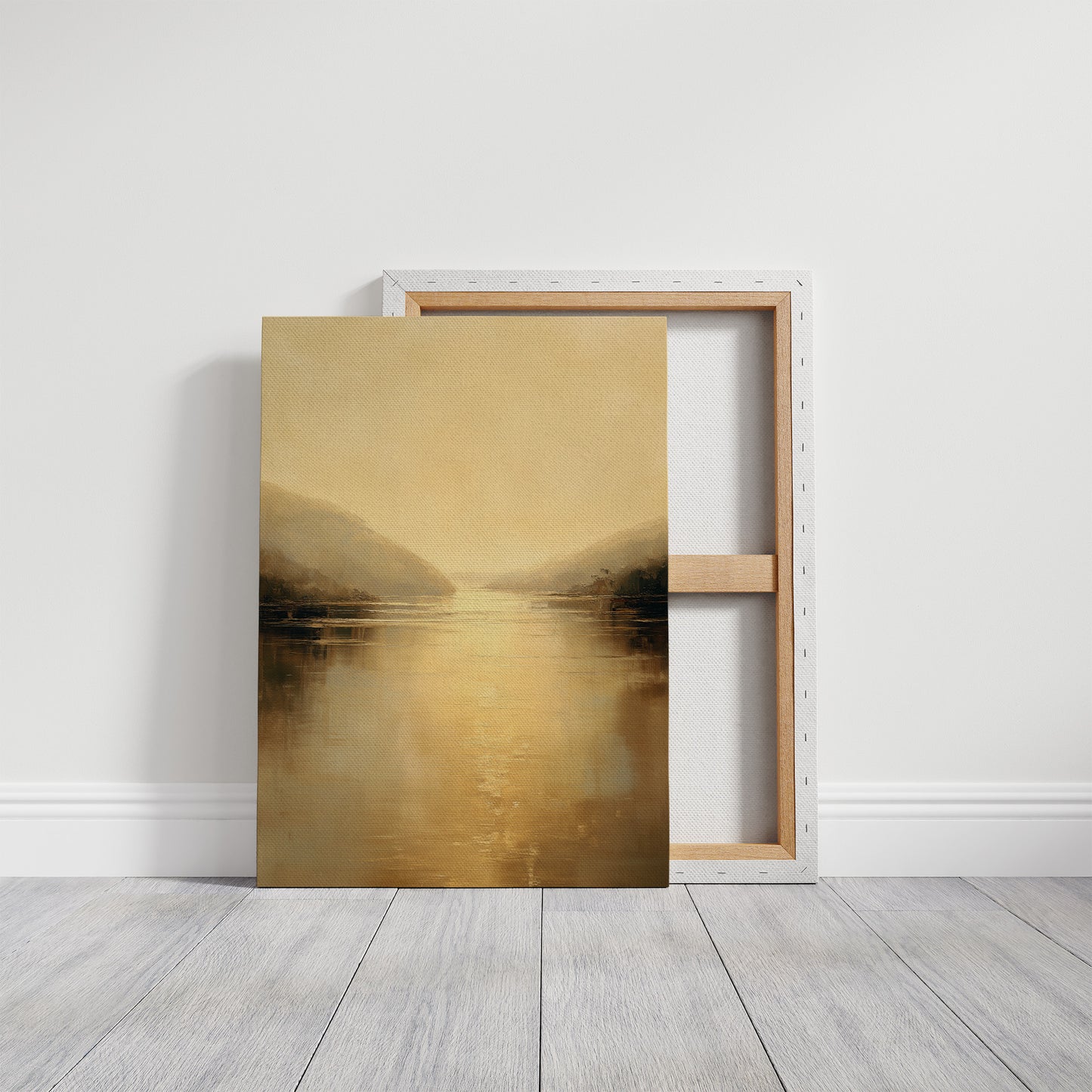 Amber Memories On Wooden Table