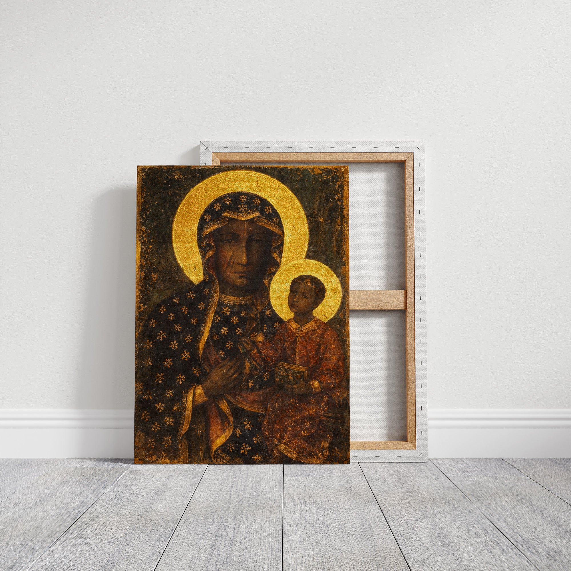 Byzantine Tears in Golden Halos