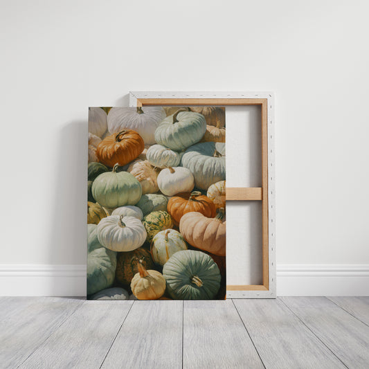 Autumn's Palette In Pumpkin Poetry