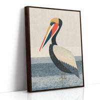Pelican at Rest, Coastal Weave