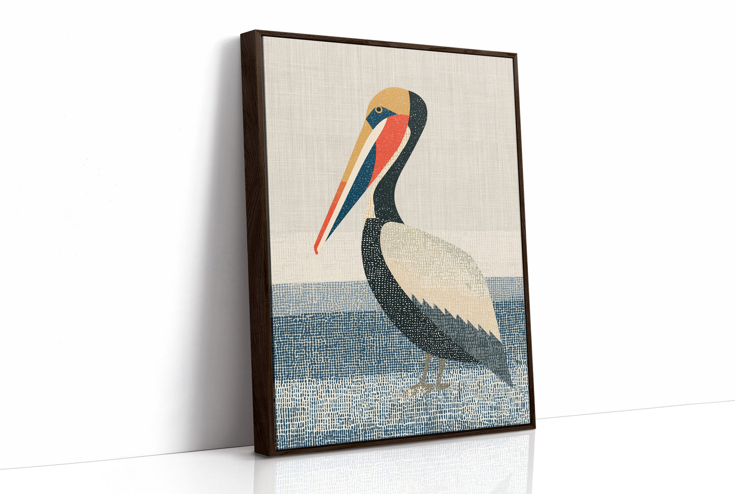 Pelican at Rest, Coastal Weave