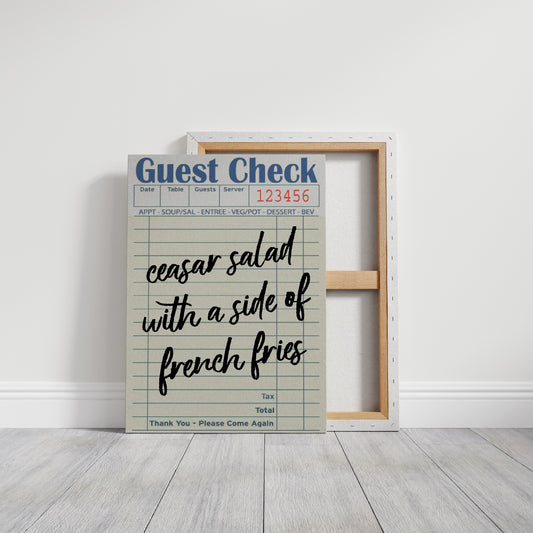 Lunch Orders Write Love Letters