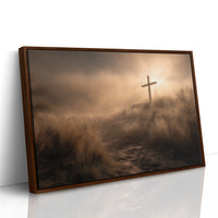 Faith Stands Tall At Dawn's Edge