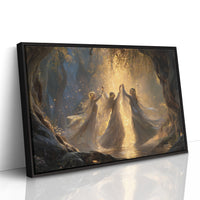 Ancient Dance In Golden Light